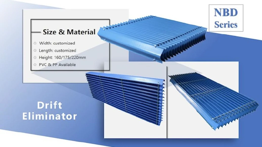Nbd Series Drift Eliminator/Cellular Type Drift Eliminator/Cooling Tower Drift Eliminator/Efficient Drift Eliminators
