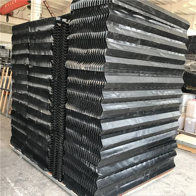 Cellular Type Black Industrial Cooling Tower Drift Eliminator