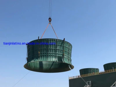 Cilindros de ventilador de pila de ventilador de torre de enfriamiento de FRP