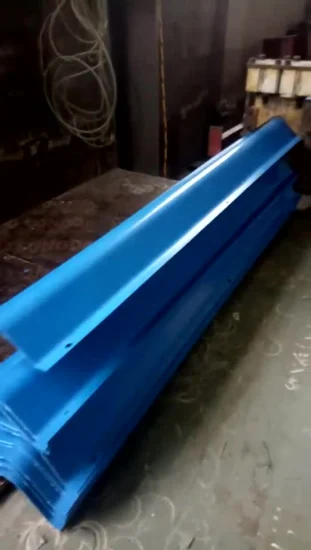 Eliminador de deriva de torre de enfriamiento de PVC de color azul tipo U