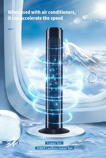 Ventilador de torre de enfriamiento de aire oscilante de 90 grados silencioso y portátil de alta calidad de 36 pulgadas